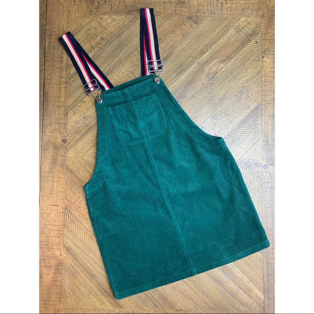 Forever 21 Corduroy Overall Dress